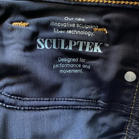 Athleta Sculptek Ultra Skinny Midnight Wash Jean Size 6 - Picture 5 of 6